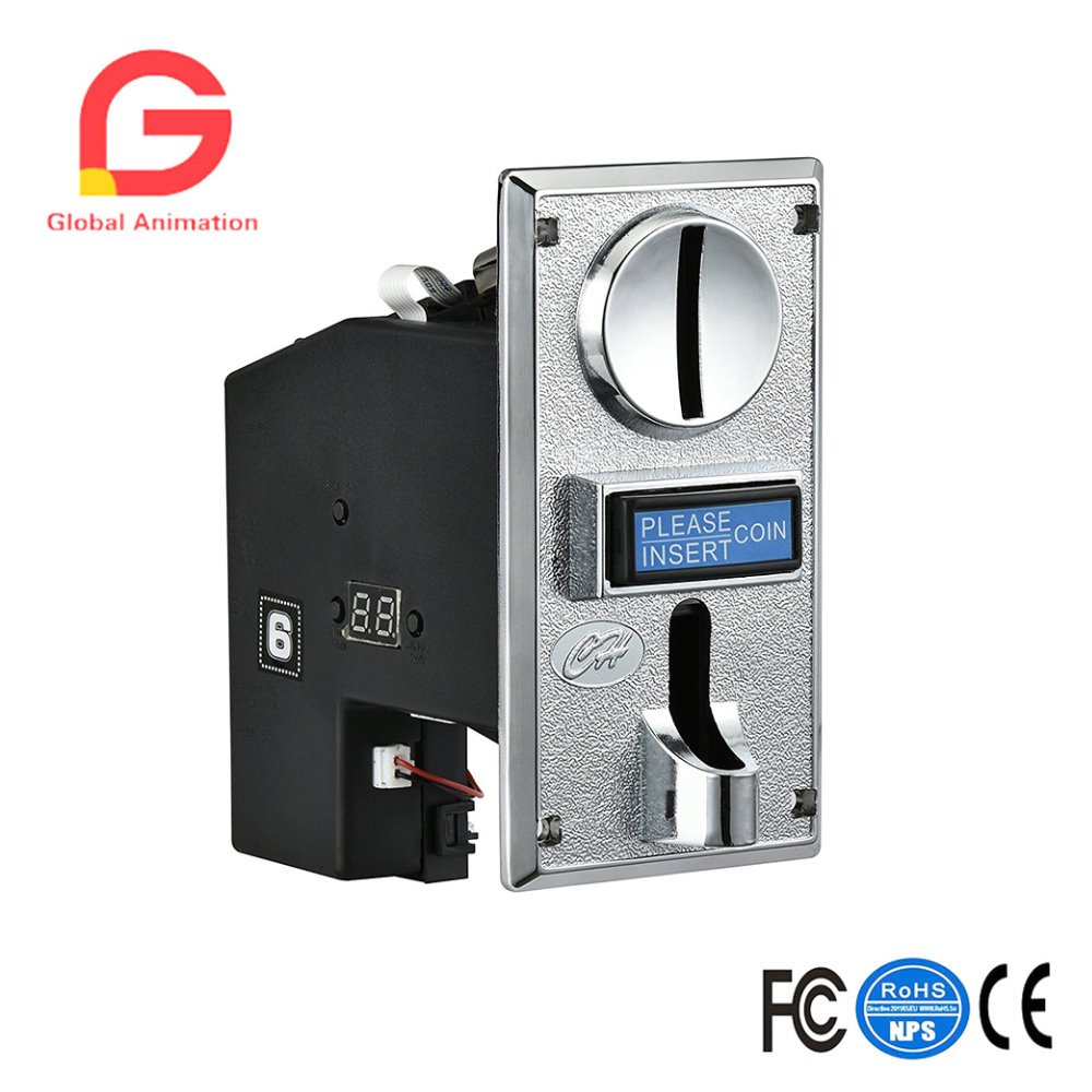 Arcade Game Vending Machine - CH-924, 4 멀티 코인 메크 수납기,