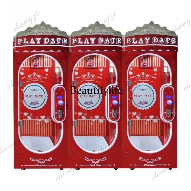 A81 실내 핑크 데이트 인형 알루미늄 레일 가위 경품 - Arcade Game Vending Machine 리뷰 및 가격