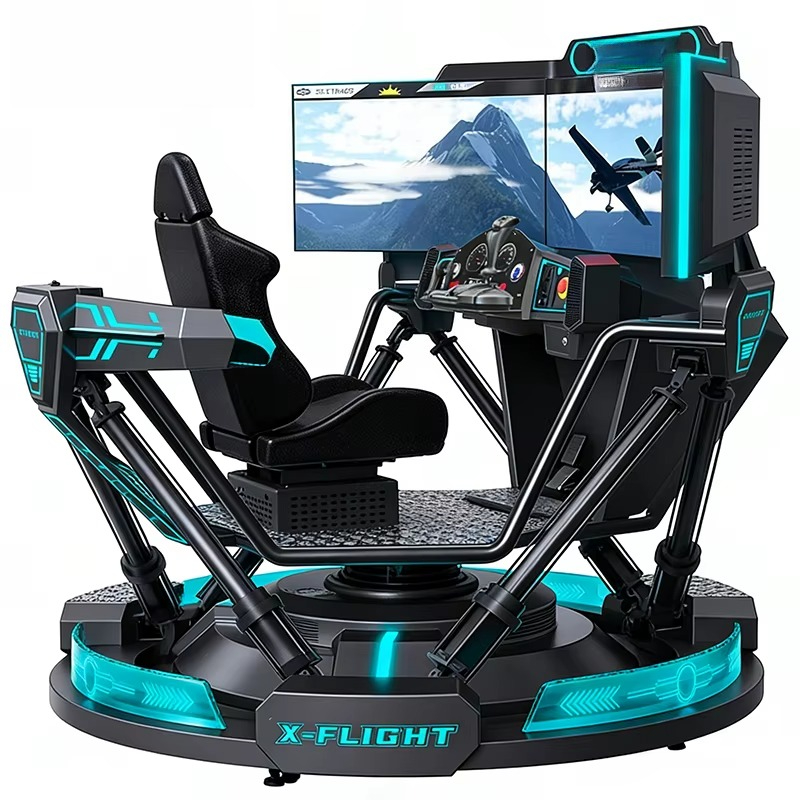 VR 비행 시뮬레이터 항공기 교육 및 훈련 12D 7D - 9D Vr Simulator 리뷰 및 가격