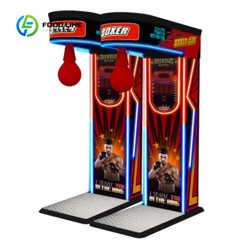 맞춤형 아케이드 거리 오락용 코인 운영식 복싱 게임기  - Arcade Game Vending Machine 리뷰 및 가격